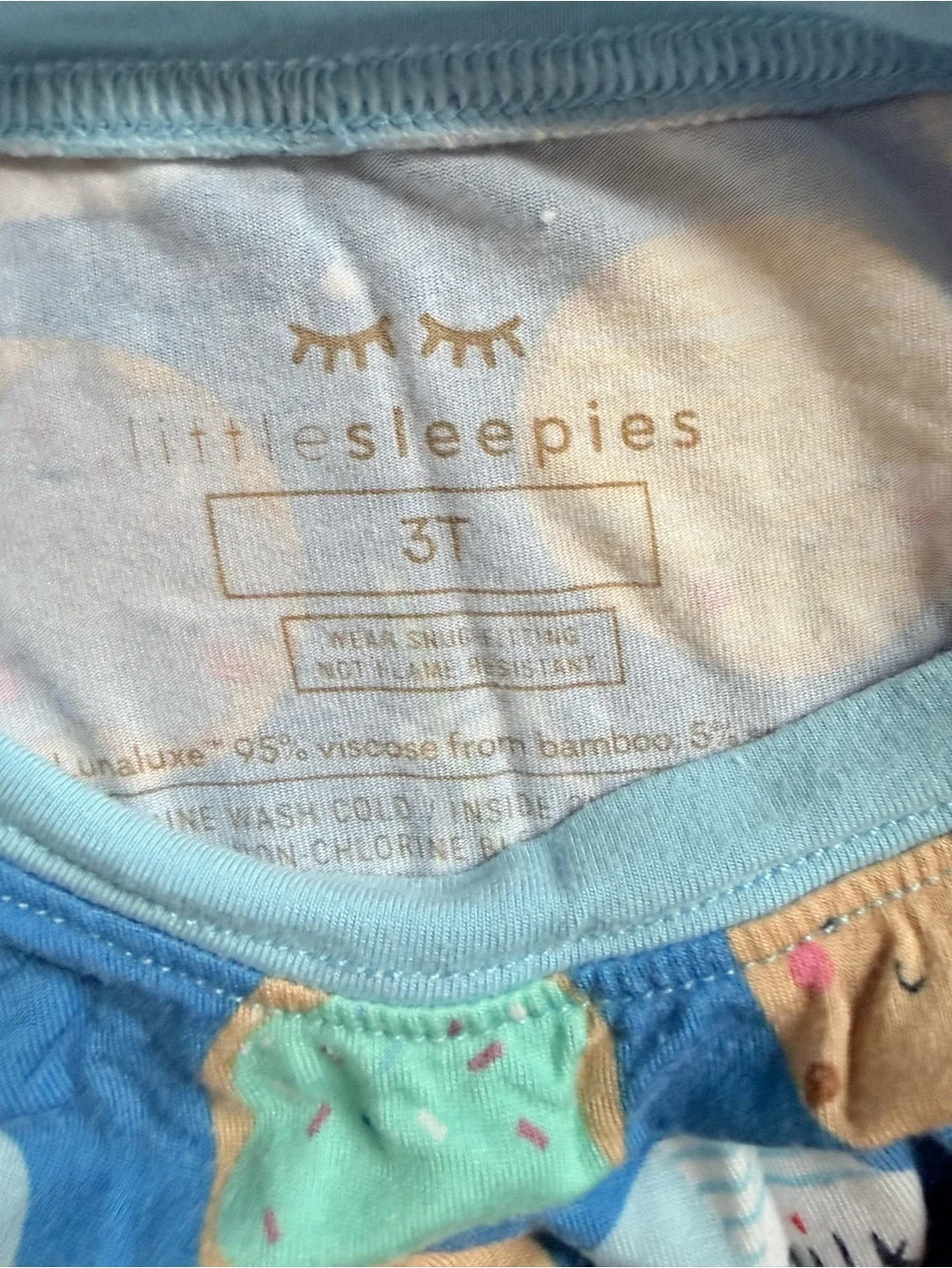 Little Sleepies Cookies & Milk Pajama Set